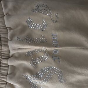 Juicy Couture womens Beige Joggers Sz Large Forever 21